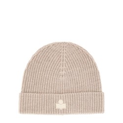 WOOL HAT WITH LOGO PATCH