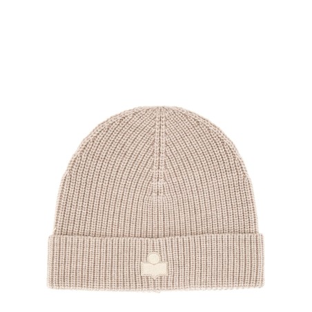 WOOL HAT WITH LOGO PATCH