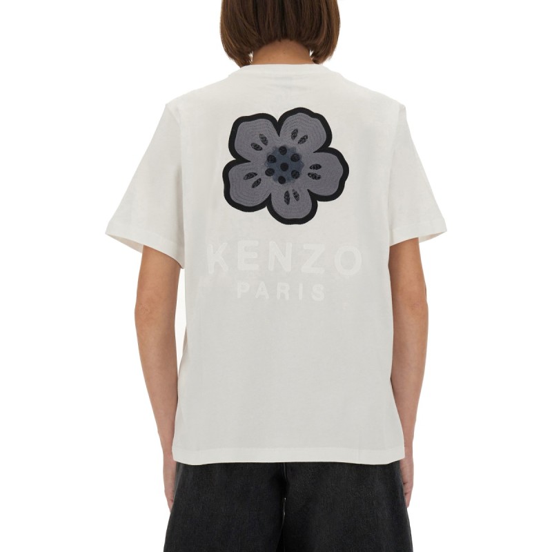 T-SHIRT WITH "BOKE FLOWER" EMBROIDERY