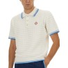 COTTON BOUCLÉ POLO SHIRT