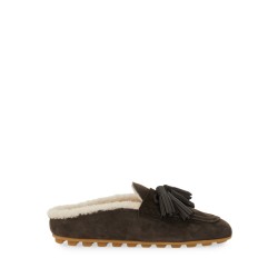 SUEDE SLIPPER LOAFER