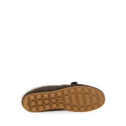 SUEDE SLIPPER LOAFER