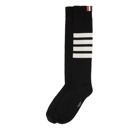 "4-BAR" COTTON LONG SOCK