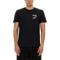 T-SHIRT WITH LOGO PATCH