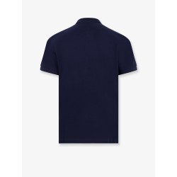 Cotton polo shirt with FF detail