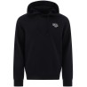 embroidered-logo hoodie