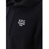 embroidered-logo hoodie