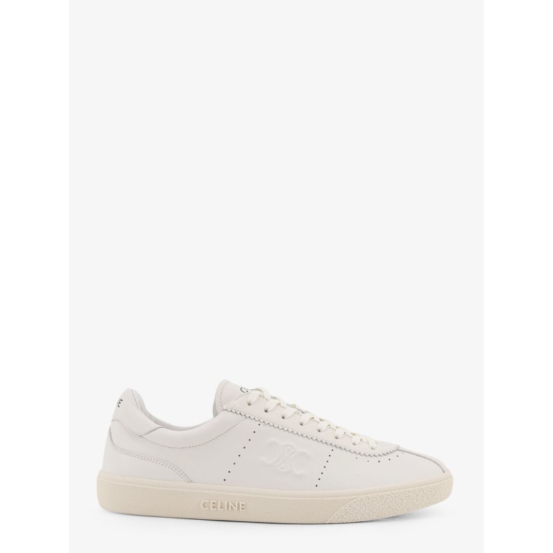 Low-top leather sneakers