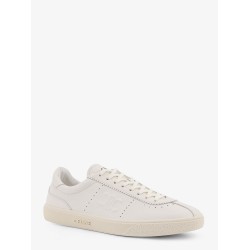 Low-top leather sneakers