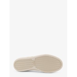 Low-top leather sneakers