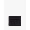 Leather cardholder with Intrecciato motif