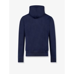 Cotton blend sweatshirt with iconic embroidery