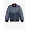 J-Kepes delavé nylon bomber jacket