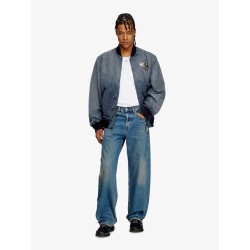 J-Kepes delavé nylon bomber jacket