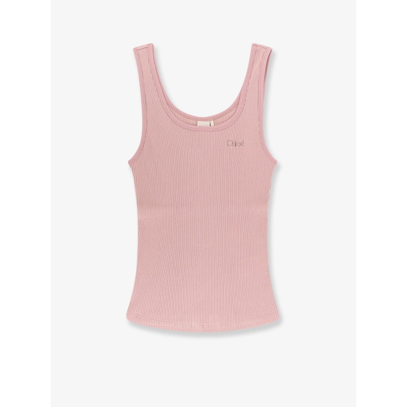 Ribbed cotton top