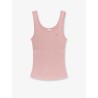 Ribbed cotton top