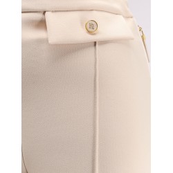 Satin trousers