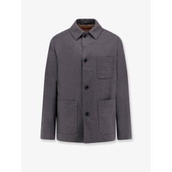 Stone pure virgin wool blazer