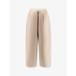 Filovia silk and cotton jogger trousers