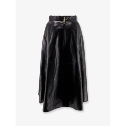 Faux leather skirt