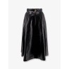 Faux leather skirt