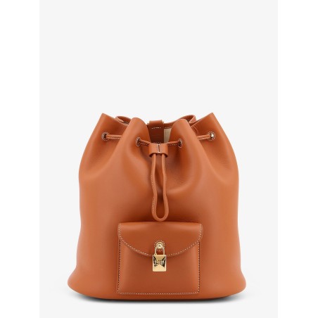 Extra Drawstring L27 leather backpack