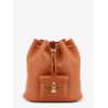 Extra Drawstring L27 leather backpack