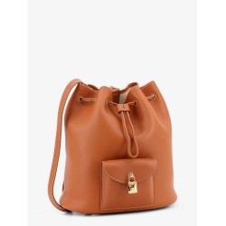 Extra Drawstring L27 leather backpack