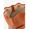 Extra Drawstring L27 leather backpack