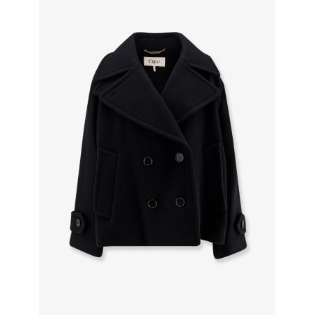 Virgin wool blend peacoat