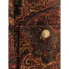 Blazer with multicolor pattern