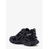 Runner mesh and leather sneakers