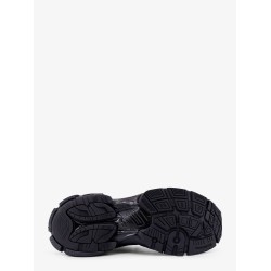 Runner mesh and leather sneakers