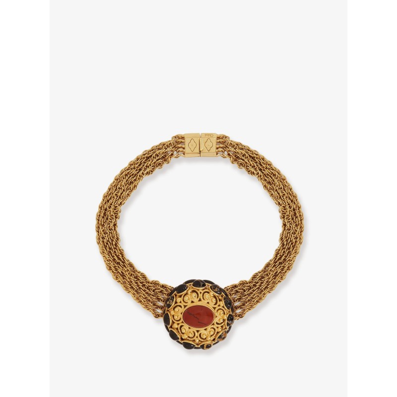 Chloé Magnificent brass necklace