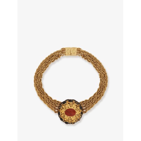 Chloé Magnificent brass necklace