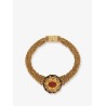 Chloé Magnificent brass necklace