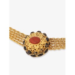 Chloé Magnificent brass necklace