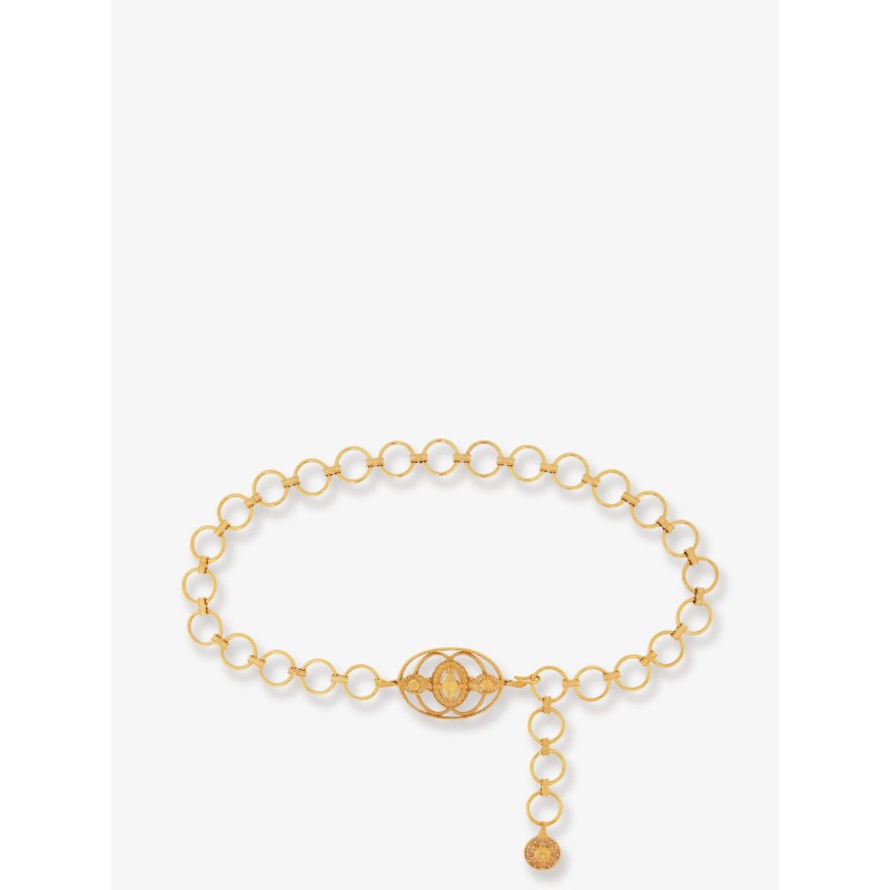 Chloé Amulet brass belt