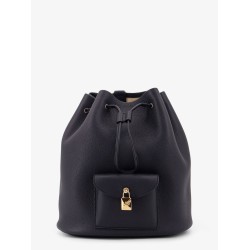 Extra Drawstring L27 leather backpack