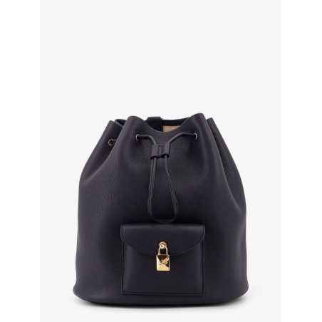 Extra Drawstring L27 leather backpack