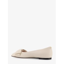 Leather Bowow ballerinas