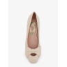 Leather Bowow ballerinas