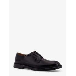 Leather lace-up shoe
