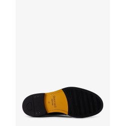 Leather lace-up shoe