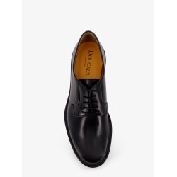 Leather lace-up shoe