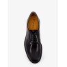 Leather lace-up shoe