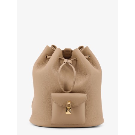 Extra Drawstring L27 leather backpack