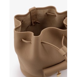Extra Drawstring L27 leather backpack