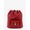 Extra Drawstring L27 leather backpack