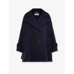 Virgin wool blend coat